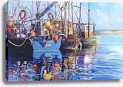 Постер Дисент Мартин (совр) Fishing boats, 2001