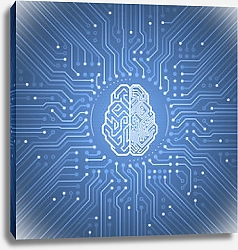 Постер Кибернетический мозг