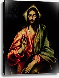 Постер Эль Греко Christ Blessing 2