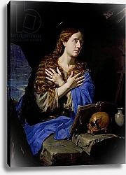 Постер Шампень Филипп The Penitent Magdalene, 1657