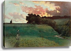 Постер Эйльшемиус Луи Stormy Landscape