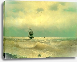 Постер Айвазовский Иван Корабль у берега