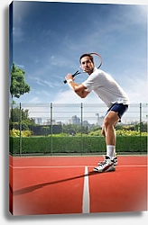 Постер Игрок в большой теннис