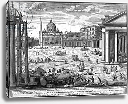 Постер Пиранези Джованни View of St. Peter's, Rome 2