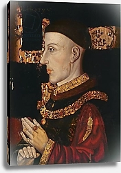 Постер Школа: Английская 15в Portrait of Henry V 2