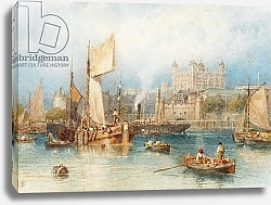 Постер Фостер Майлз  Биркет The Tower of London from the Thames