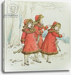 Постер Гриневей Кейт 'Winter' from April Baby's Book of Tunes, 1900