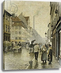 Постер Фишер Поль Krystalgade, Copenhagen,