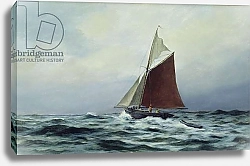 Постер Треветт Вик (совр) Making sail after a blow, 1983