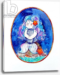Постер Кристи Майли (совр) Sad Little Mermaid