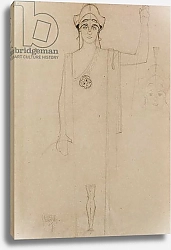 Постер Шиле Эгон (Egon Schiele) Pallas Athena, 1908
