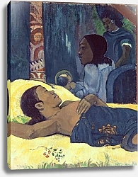 Постер Гоген Поль (Paul Gauguin) The Birth of Christ, 1896