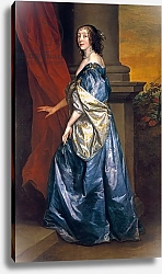 Постер Дик Энтони Lucy Percy, Countess of Carlisle c.1637