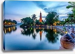 Постер Пагода Чан Куок в Ханое, Вьетнам