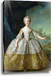 Постер Натье Жан-Марк Infanta Isabelle de Bourbon-Parme 1749