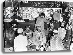 Постер An Uzbek Tea-Room Where Revolutionary-Minded People Gathered In 1917. Photo Reproduction From the Archives of the Tashkent Branch of the Central V.I. Lenin Museum. A. Varfolomeev/Sputnik