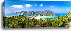 Постер  Пышные тропические острова Пхи-Пхи-Дон, Таиланд