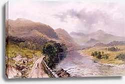Постер Мандер Уильям Шотландская долина