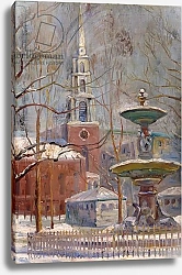 Постер Гудвин Артур Park Street at Boston Commons, c.1910-20