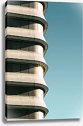 Постер Угол современного здания 1