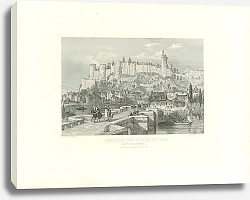 Постер Castle of Chinon Indre-et-Loire