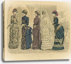 Постер February, 1884. The Bride Entering the Church 1