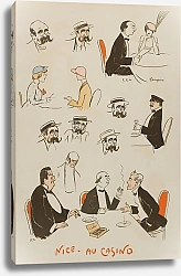 Постер Гурса Жорж Nice – Au Casino