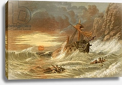Постер Лидон Александр Illustration for Falconer's Shipwreck