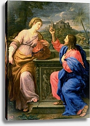 Постер Маратти Карло Christ and the Woman from Samaria