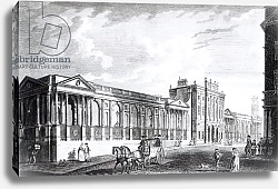 Постер Школа: Английская 18в. A View of the Bank of England, Threadneedle Street, London, 1797