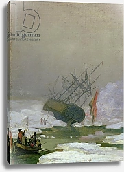 Постер Фридрих Каспар (Caspar David Friedrich) Ship in the Polar Sea, 12th December 1798