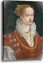 Постер Аллори Алессандро Portrait of Bianca Cappello Wife of Francesco de Medici, Grand Duke of Tuscany, c.1585