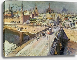Постер Коровин Константин The Moskva River Bridge, 1914