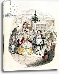 Постер Лич Джон Mr Fezziwig's Ball, from 'A Christmas Carol' by Charles Dickens 1843