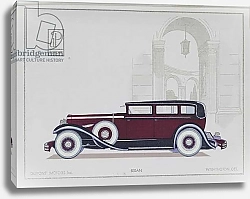 Постер Школа: Американская 20в. DuPont Motor Cars: Sedan, 1921