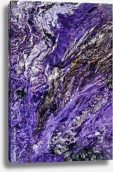 Постер Фиолетовый минерал