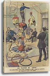 Постер Школа: Французская 20в. Chinese acrobats in Paris