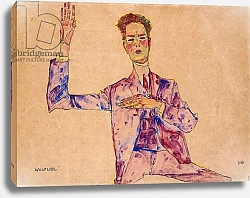 Постер Шиле Эгон (Egon Schiele) Willy Lidl, 1910