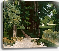 Постер Сезанн Поль (Paul Cezanne) The Avenue at the Jas de Bouffan