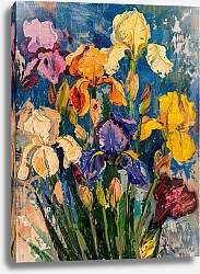 Постер Assorted irises