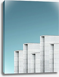 Постер Прямоугольные архитектурные формы