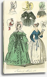 Постер Fashions for November 1836