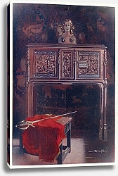 Постер Фоули Эдвин Carved oak dressoir Louis XII. In the Musée Cluny, Paris.