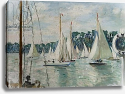 Постер Бланш Жаке Racing Yachts on the Seine