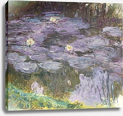 Постер Моне Клод (Claude Monet) Waterlilies, 1917