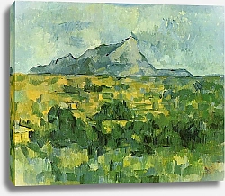 Постер Сезанн Поль (Paul Cezanne) Гора св. Виктории 6