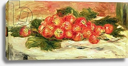 Постер Ренуар Пьер (Pierre-Auguste Renoir) Strawberries on a White Tablecloth
