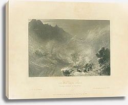 Постер The Col De La Croix (During a Tourmente or Snow-storm) 1