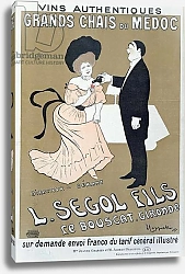 Постер Капиелло Леонетто Poster advertising wines from the Medoc made by L. Segol and Sons, 1905