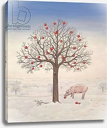 Постер Дитц (совр) Winter-Apples